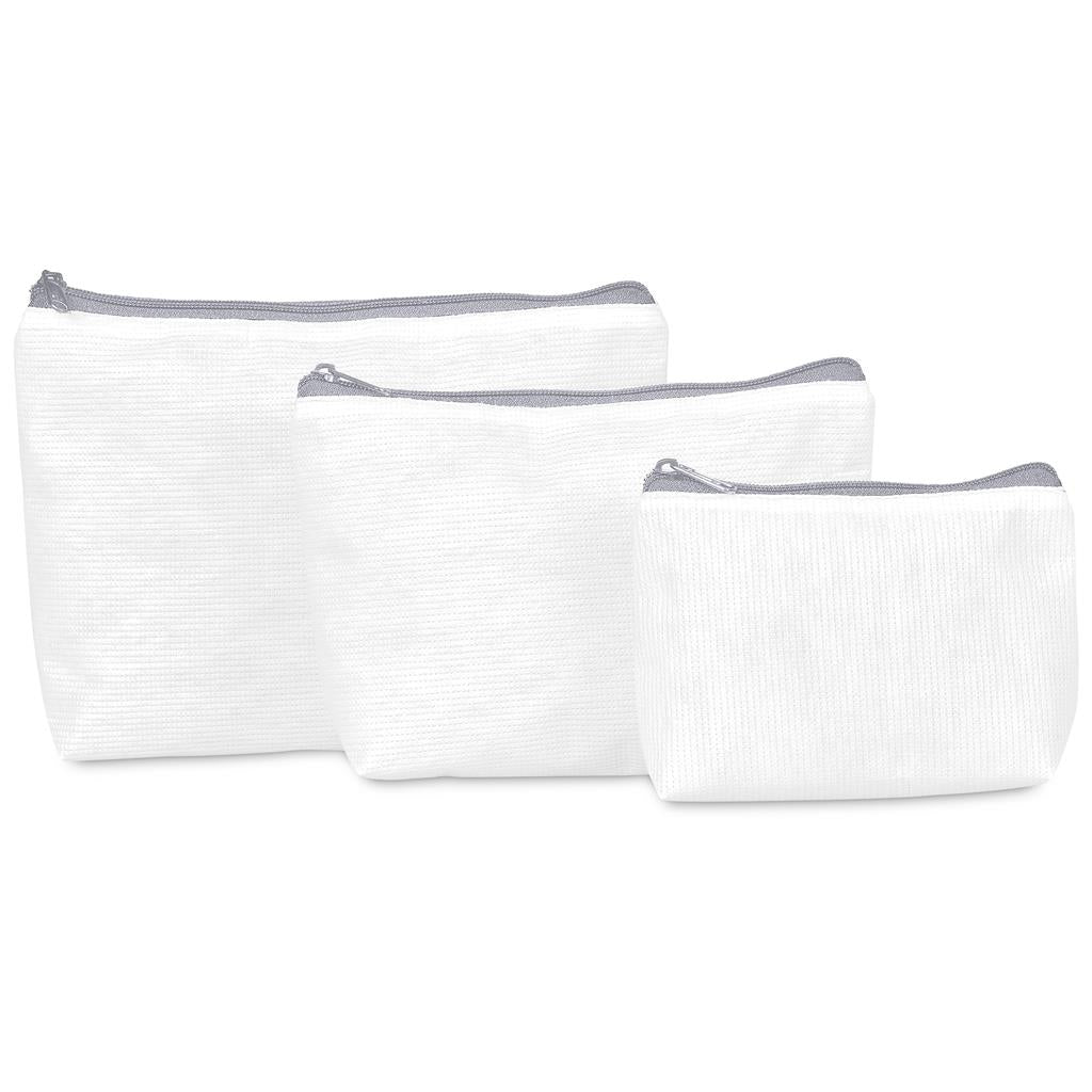 Pre-Production Sample Hoppla Leanne RPET Stitch-Bond Maxi Toiletry Bag